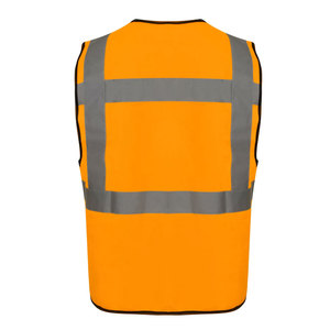 Chaleco de Seguridad Reflectante de Alta Visibilidad, Reversible, Transpirable y Resistente al Viento, de la Mejor Calidad, para Trabajadores, Servicio OEM, Color Personalizado - Product Image 6