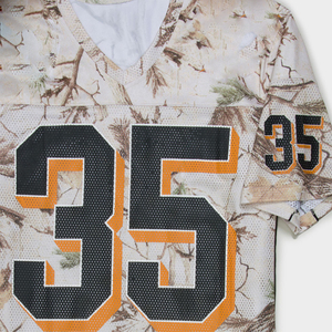 Camiseta de Fútbol de Malla con Logotipo Personalizado, Estilo Casual, Corte Cuadrado, Tallas Grandes, Secado Rápido, Transpirable, Ecológica, para Hombre, Corte Regular - Product Image 4