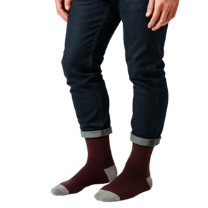 Chaussettes pour femmes en coton multicolores, à rayures, tricotées, de couleur unie, Jingwen - Product Image 1