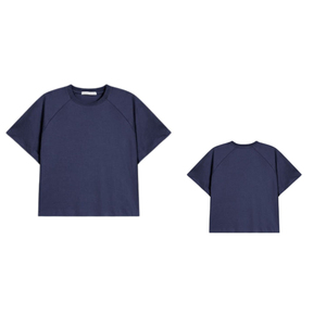 T-shirt Raglan Oversize Personnalisé avec Logo, Manches Courtes Contrastantes, 100% Coton Écologique Respirant, Style Streetwear pour Hommes – Vente en Gros - Product Image 1
