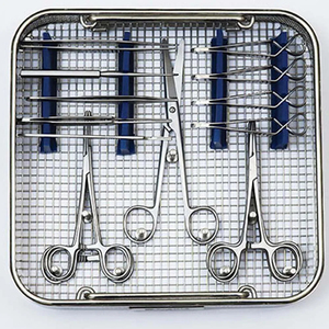 Pack de stérilisation féline, 18 pièces, instruments chirurgicaux vétérinaires en acier inoxydable, manuels, certifiés CE, kit de chirurgie professionnel - Product Image 6