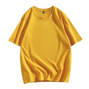 T-shirts unisexes 100% coton de haute qualité, respirants, décontractés, avec logo brodé personnalisé, couleurs unies, tailles homme et femme, 250 GSM - Product Image 4