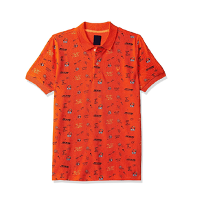 เสื้อโปโลผู้ชายพิมพ์ลายทรงเข้ารูปทันสมัยราคาส่ง ออกแบบได้ตามต้องการ เสื้อโปโลเด็กผู้ชายแบบลำลอง คอปกพับได้ จากบังกลาเทศ - Product Image 5