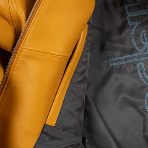 Chaqueta de Cuero Reversible Ecológica Vintage Personalizada 2025 para Hombre, Chaqueta de Motociclista, Impermeable, Estilo Universitario, Béisbol, Varsity - Product Image 6