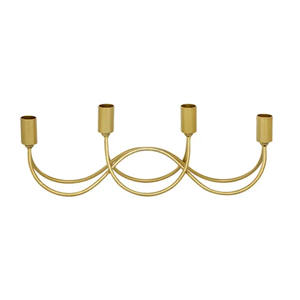 Candélabre de table en fer forgé Utilisation de qualité supérieure Maison Hôtel Restaurant Et Bureau Mariages Décor Dernier Design Unique Meilleur - Product Image 4