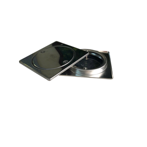 Drenaje de Piso Cuadrado Grande de Acero Inoxidable, Diseño Moderno, Pulido, para Balcón y Baño, Buen Precio - Product Image 2