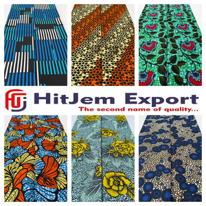 Tissu en coton Ankara imprimé wax africain de haute qualité sur mesure, textile de mode traditionnel, fournisseur de fabrication OEM - Product Image 6