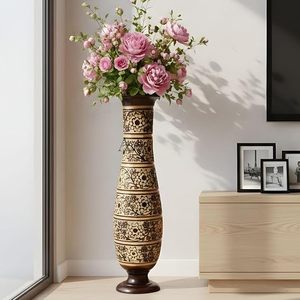 Tall Decorative Table <b>Vase</b> Floral Display Vessel Floor Standing Home Wedding Centerpiece - Product Image 4
