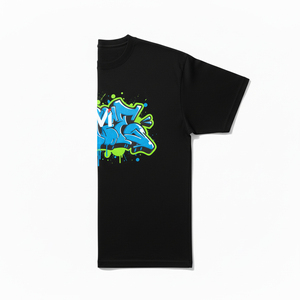 เสื้อยืดผ้าหนานุ่มพิมพ์ลายพัฟฟ์ ทรงโอเวอร์ไซส์ ไหล่ตก ผ้าเฟรนช์เทอร์รี่ สกรีนลายแบบกำหนดเอง พร้อมเอฟเฟกต์โฟม - Product Image 4