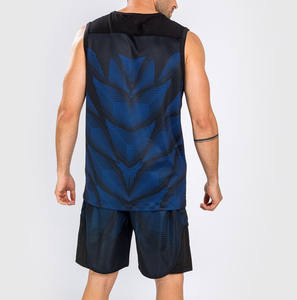 Camiseta sin Mangas Deportiva para Hombre, Personalizada, de Algodón y Fibra de Bambú, Transpirable, de Secado Rápido, Último Diseño, Venta al Por Mayor - Product Image 4