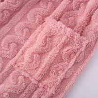 Peignoir en coton de luxe avec logo brodé personnalisé, peignoir doux au toucher, idéal pour hôtel, spa, maison, relaxation