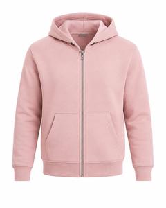 Sweat-shirt unisexe pour homme/femme, couleur unie, en polaire, coupe classique, vêtements décontractés d'hiver, vente en gros OEM/ODM, faible MOQ, haute qualité - Product Image 2