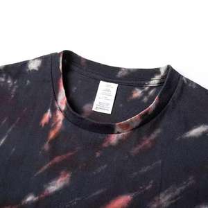 Camiseta Tie Dye para Hombre con Logotipo Personalizado, Estilo Vintage, Manga Corta, Algodón, Corte Regular, Venta al Por Mayor OEM - Product Image 6