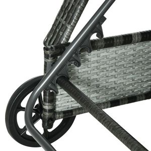 Chaise longue en rotin élégante pour la détente en plein air - Product Image 6