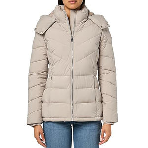 Nouvelle veste matelassée personnalisée, style bulle tendance, tricotée unie, imperméable et respirante, manteau d'hiver - Product Image 3