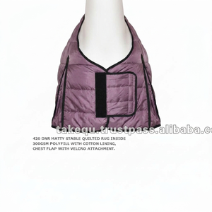 Couverture de selle pour écurie de chevaux de qualité supérieure, modèle 9750, en polyester imperméable, confort et sécurité améliorés IN;34648 - Product Image 3