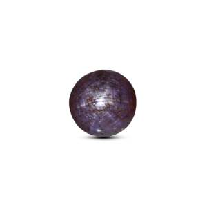 Natural Star Ruby 9.55 Carat Certified Loose Gemstone 20mm Blue Pink Sapphire - Product Image 1