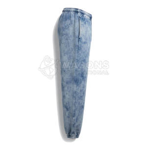 Pantalones deportivos ajustados para gimnasio, entrenamiento, correr y ropa de calle para hombre, pantalones deportivos con lavado ácido, pantalones deportivos de moda. - Product Image 3