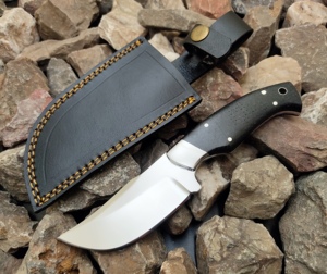 Cuchillo de caza profesional con hoja de acero inoxidable para equipo de supervivencia y actividades al aire libre - Product Image 4