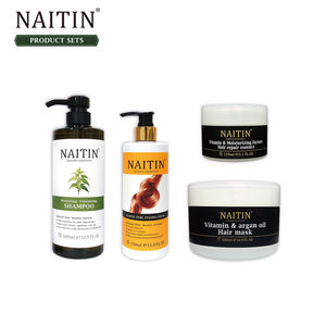 Série de soins capillaires NAITIN, mousse coiffante et soin, shampoing et revitalisant, traitement capillaire avec des ingrédients à base de plantes pour le soin du cuir chevelier - Product Image 1