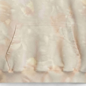Sudadera con Capucha Tie-Dye para Hombre, Manga Raglán, Oversize, 100% Algodón French Terry, Estilo Urbano, Otoño, con Bolsillo - Product Image 6