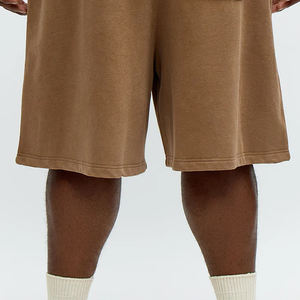 Pantalones Cortos de Diseño de Alta Calidad para Hombre, Material de Felpa Cómodo con Efecto Lavado, Corte Holgado para Verano, con Logotipo Personalizable 2026 - Product Image 5