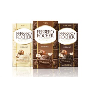 Barras de chocolate Ferrero Rocher premium con relleno cremoso rico y sabor a oblea en capas y avellana - Product Image 5