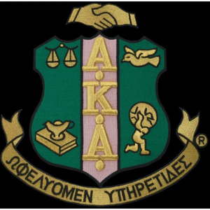 Patch brodé Alpha Kappa Alpha rose et vert, à coudre ou thermocollant, pour vestes, sweats, sacs, chapeaux et vêtements - Product Image 6