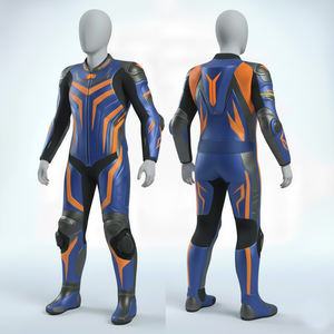 Combinaisons de course imperméables et coupe-vent 2026, combinaisons de conduite automobile grande taille pour enfants, en cuir véritable, vestes de moto - Product Image 4