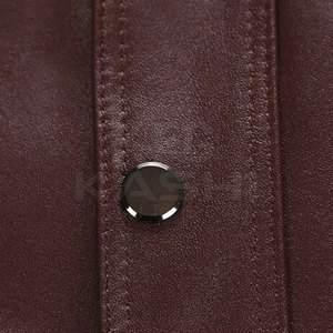 Chaleco de Cuero para Hombre, Talla Grande, Lona Ecológica, Transpirable, Calidad Premium, Diseñado para Ropa de Invierno Informal - Product Image 5