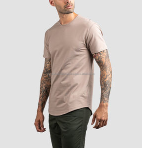 Wholesale Men's <b>Hemp</b> t Shirt Clothing Blank Men Oversize T-shirt Good Quality <b>Hemp</b> Curved t Shirt Custom Print 2026 - Product Image 2