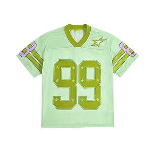 เสื้อฟุตบอลอเมริกันดีไซน์ใหม่จากปากีสถาน สวมใส่สบายสำหรับผู้ชาย ชุดกีฬา ชุดฟุตบอลอเมริกันมืออาชีพ - Product Image 4