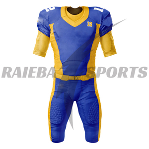Tenues de football américain personnalisées pour équipes – Maillots de football américain sur mesure avec numéros de joueur imprimés par sublimation, respirants, pour les matchs - Product Image 3