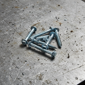 Custom Length 25mm to 300mm Hex Head Lag <b>Screws</b> - Hardened Carbon Steel Wood Fasteners - Product Image 1