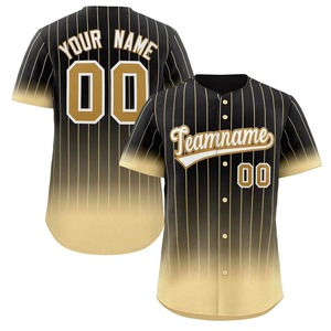 Jersey Baseball Gaya Amerika Musim Panas Baru yang Bernapas, Cetak Digital Kustom, Lengan Pendek, Seragam dengan Logo Bordir - Grosir - Product Image 1