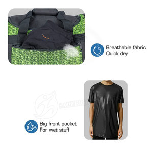 Polyester Luxury Promotional Custom Compartment Gym Bag Waterproof Sport Fitness High Quality 40-55L Capacity <b>Adjustable</b> <b>Strap</b> - Product Image 2