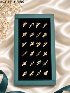 Gold Plated Reasonable Price Women Jewelry Fashion Rings Most Popular Engagement Ring Cincin Fashion Wanita Wholesale Malaysia - Product Image 2