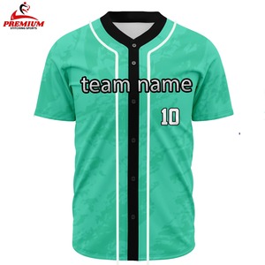 Camiseta de Béisbol Sublimada Personalizada de Calidad Superior, Tela de Poliéster Duradera, Secado Rápido, Transpirable y Cómoda - Product Image 5