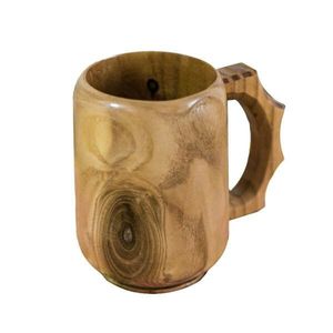 Mug en bois réutilisable, biodégradable et durable, design nordique, zéro déchet, pour usage domestique - Product Image 1
