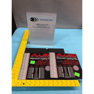 Lote de 10 Películas de Lapeado de Diamante Allied 50-30065 - Equipo y Piezas de Semiconductores de Confianza con Legado Global - Product Image 2