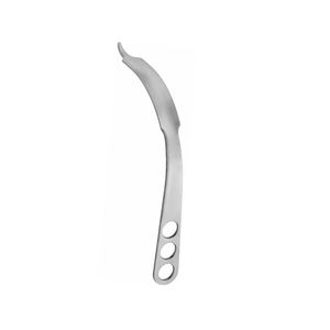 Lève-osselets Hohmann 240 mm courbé à 90° °   Écarteur de hanche orthopédique à pointe courte et aiguisée de 22 mm, instrument chirurgical en acier inoxydable OEM - Product Image 2