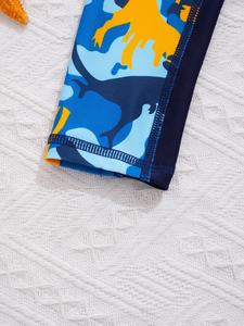 Maillot de bain une pièce pour enfants et garçons, <span class=keywords><strong>combinaison</strong></span> athlétique, pour entraînement, sports aquatiques, sports, parc aquatique, 3-12 - Product Image 4