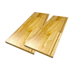 Panneaux de tiroirs en bois de caoutchouc massif en gros, écologiques, à joint en bout, pour armoires de cuisine - Product Image 4