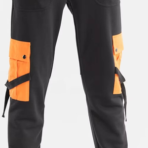 Casual Polyester <b>Cargo</b> Pants Full-Length <b>Work</b> Wear with Side Pockets for Hiking and Outdoor Activities Pants MADE BY HS - Product Image 3