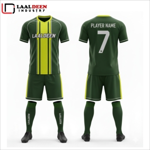 Uniforme de Fútbol para Clubes y Equipos, Precio al por Mayor, Uniforme de Fútbol 25/26, Logotipo Personalizado, 100% Poliéster, Conjuntos Personalizados con Logotipo, Número y Nombre del Equipo - Product Image 3