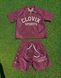 Ensemble de survêtement coupe-vent pour homme, veste et pantalon d'entraînement respirants à séchage rapide, ensemble de vêtements de sport - Product Image 5