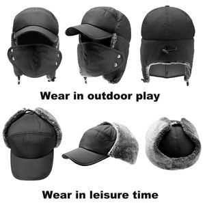 Pasamontañas DR ARIFS para Mujer, Gorro de Invierno 100% Poliéster, Grueso y Cálido, Protección para los Oídos, Uso Diario en la Playa, Diseño Coreano - Product Image 4