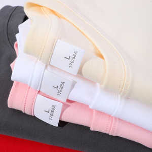 เสื้อยืดแขนสั้นคอตตอนถักน้ำหนัก 220 กรัม ทรงปกติ สกรีนโลโก้ตามสั่ง ขายส่ง สำหรับผู้หญิงและผู้ชาย - Product Image 4