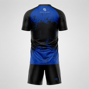 Nouvelle conception 2024, uniforme de football personnalisé, sublimation, maillot de football pour hommes, ensemble short, vêtements de sport respirants, kit d'entraînement, vêtements de sport d'équipe - Product Image 2