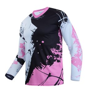 Maillot de moto OEM personnalisé par sublimation, design sur mesure, pour la course de motocross, avec graphismes personnalisés pour les marques de vêtements moto - Product Image 1